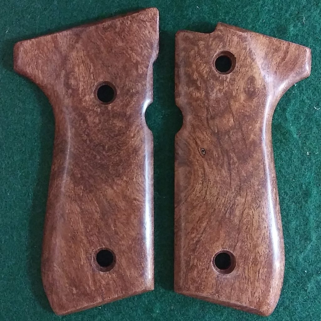 Beretta Fs Mesquite Burl Texas Grips