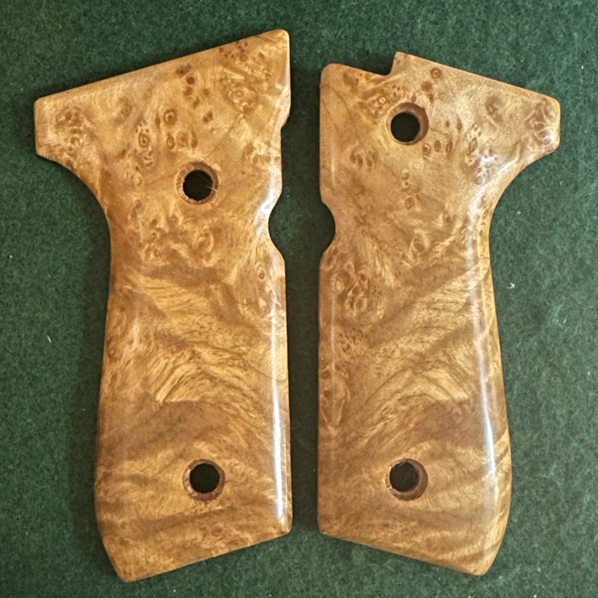 Beretta 92 FS Maple Burl 3 Texas Grips