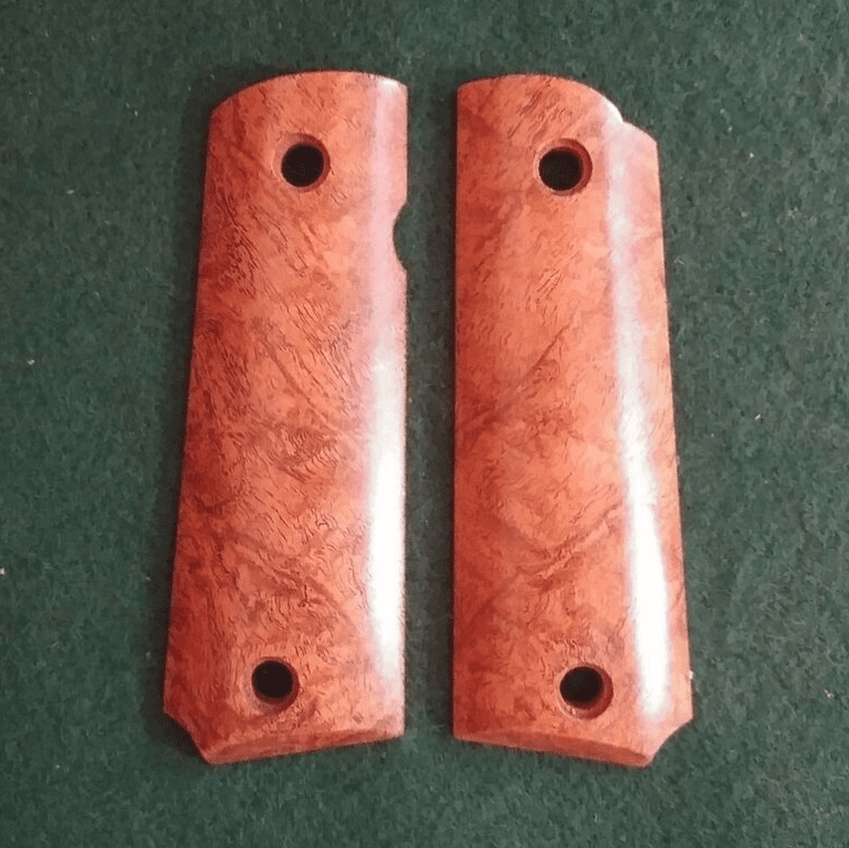 1911 .22/.380 Mesquite Burl - Texas Grips