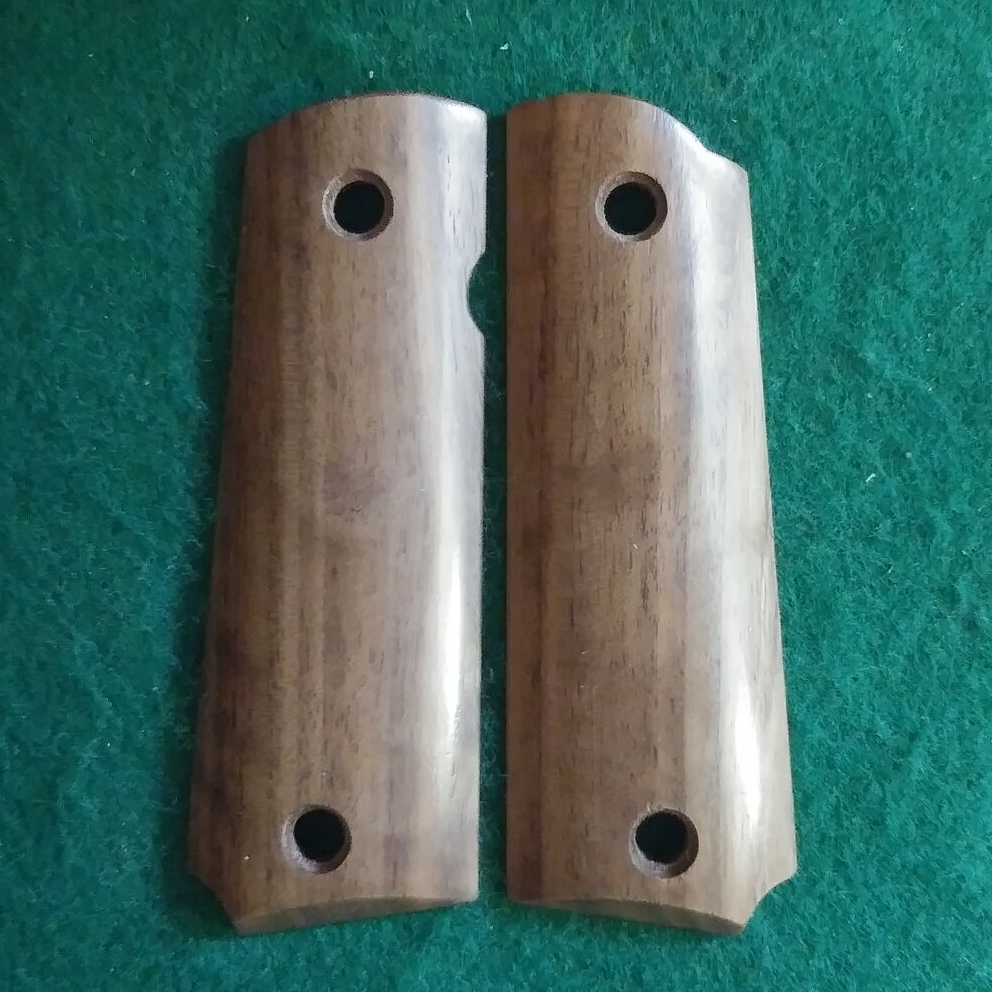 Double Diamond Walnut Grips Compatible/Replacement for Browning 1911-22 1911-380 Grips 