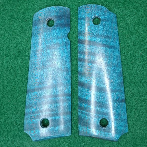 1911 Full Size - Blue Dyed Maple Curly