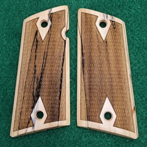 LAR Grizzly Maple Spalted with Checkering