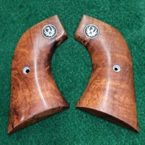 Ruger XR3-Red Blackhawk  Mesquite Burl with Ruger Medallions