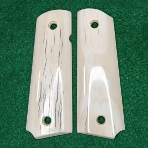 1911 Full Size - Elephant Ivory Grips with Bark 4