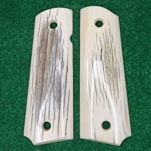 1911 Full Size - Elephant Ivory Grips with Bark 5
