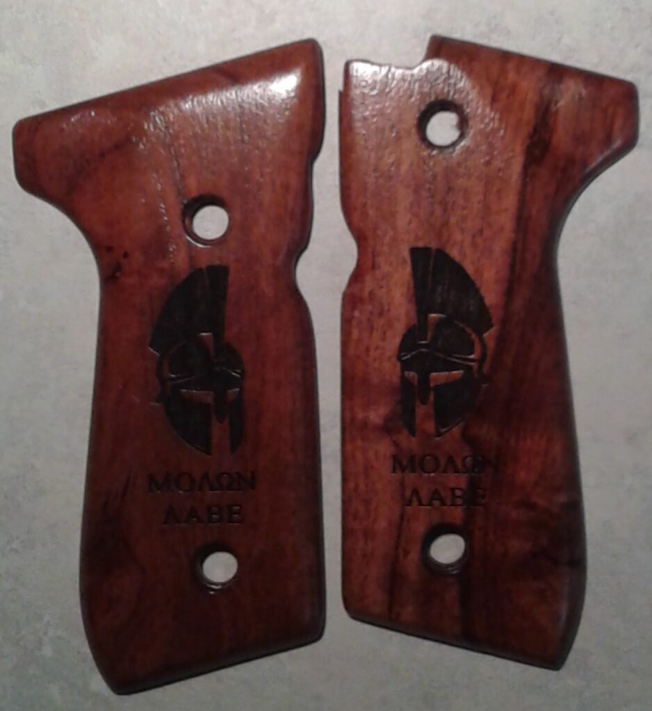 Beretta-92-Mesquite-With-Melon-Labe-Engraving