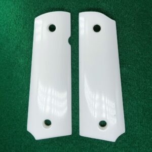 1911 Full Size White Corian Grips