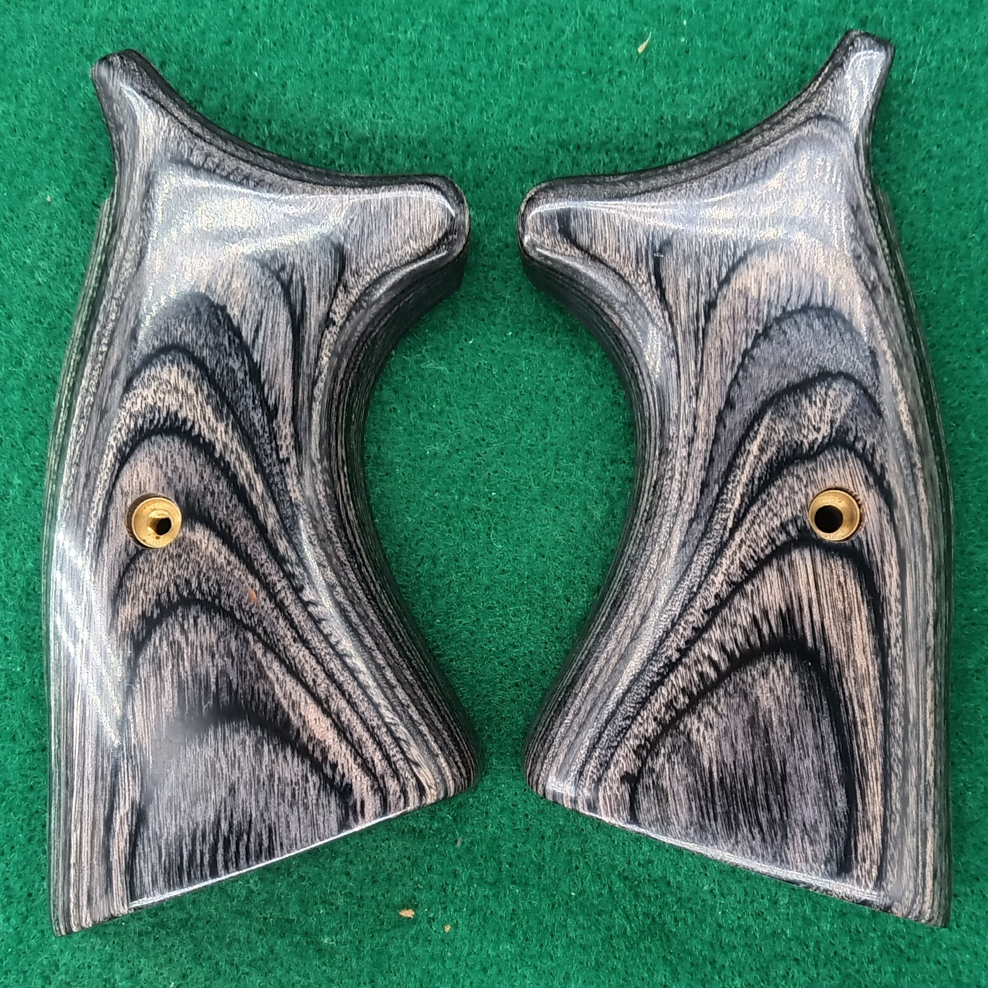 S&W N Frame Round to Square Butt Target Laminate Woods Grips - Image 4