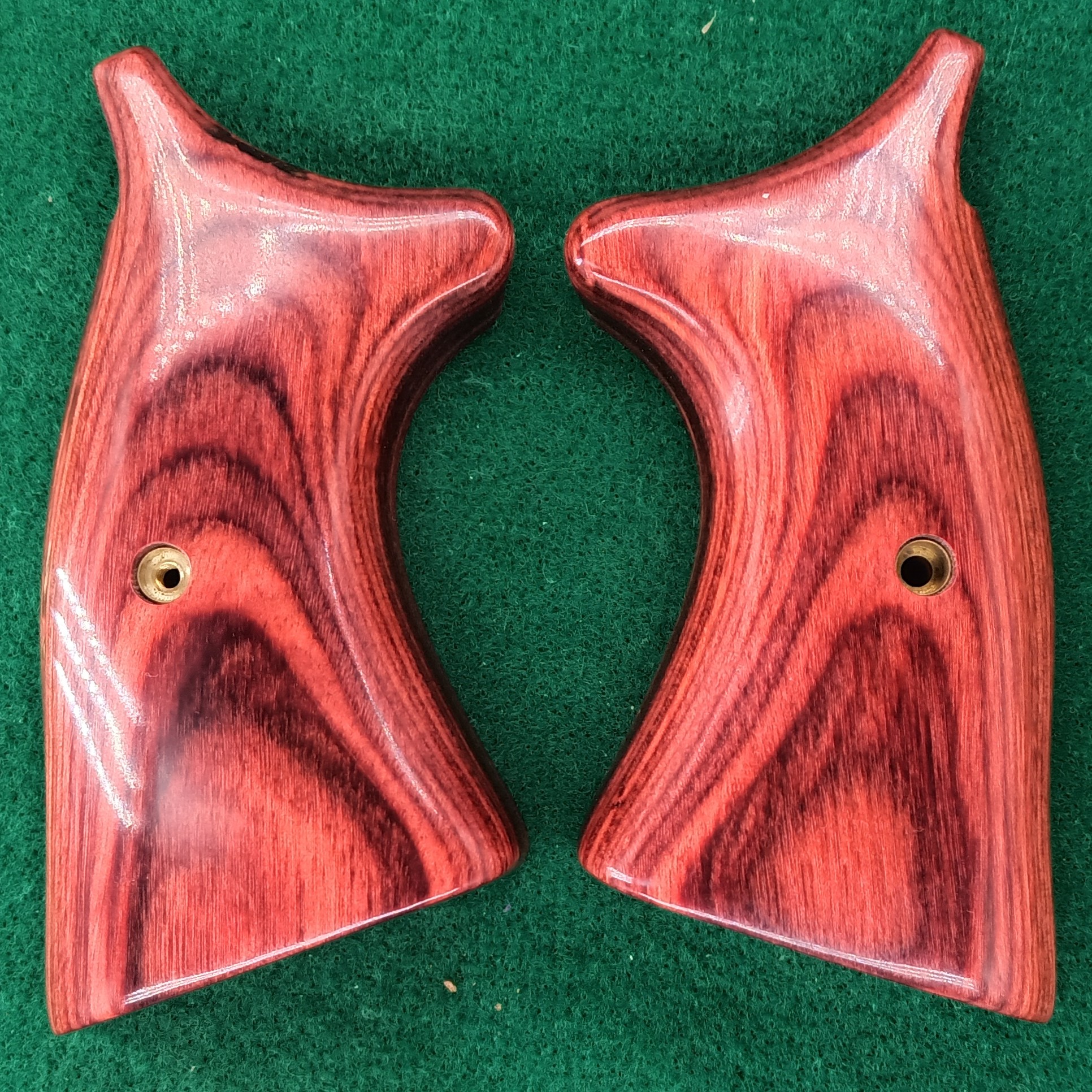 S&W N Frame Round to Square Butt Target Laminate Woods Grips - Image 3