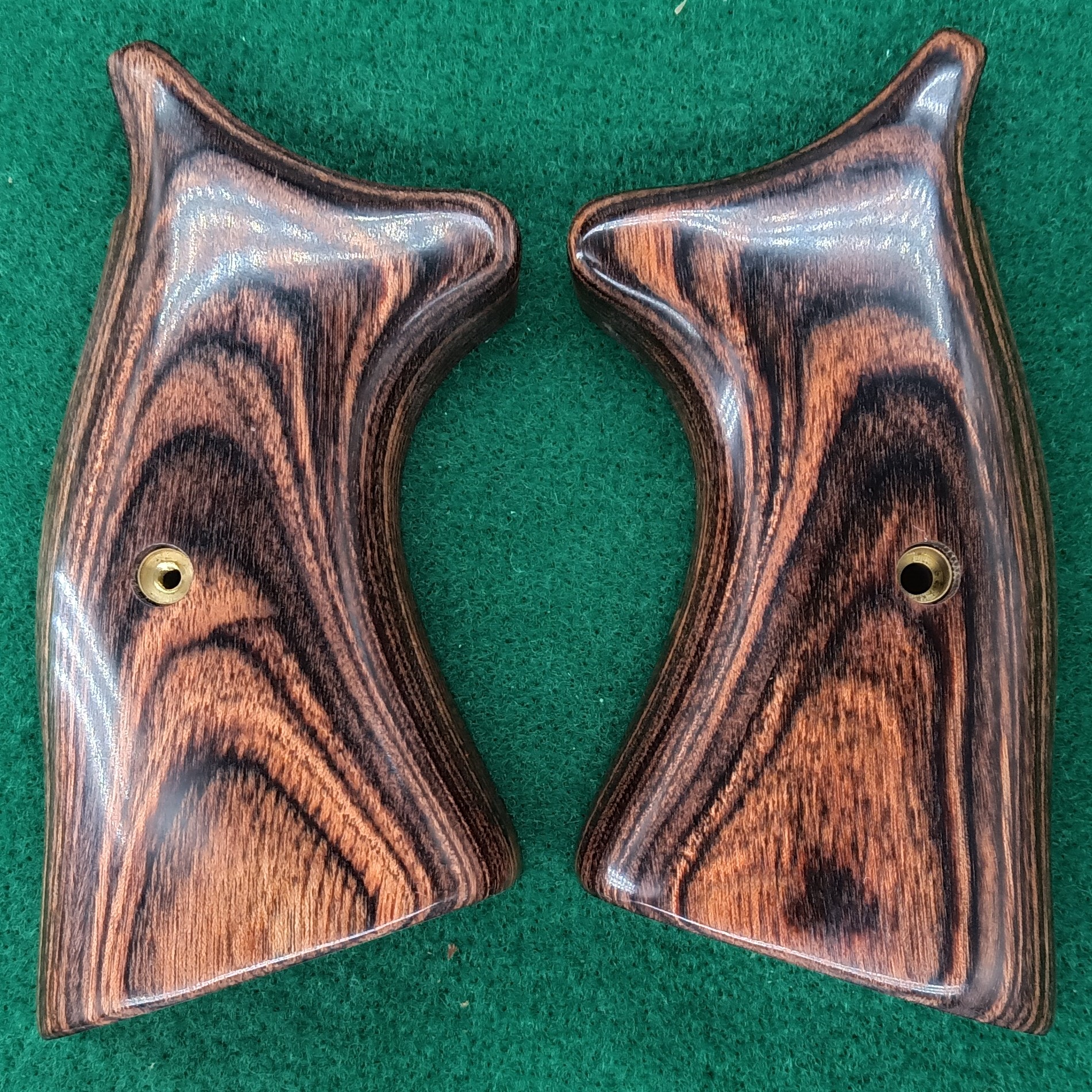 S&W N Frame Round to Square Butt Target Laminate Woods Grips - Image 5