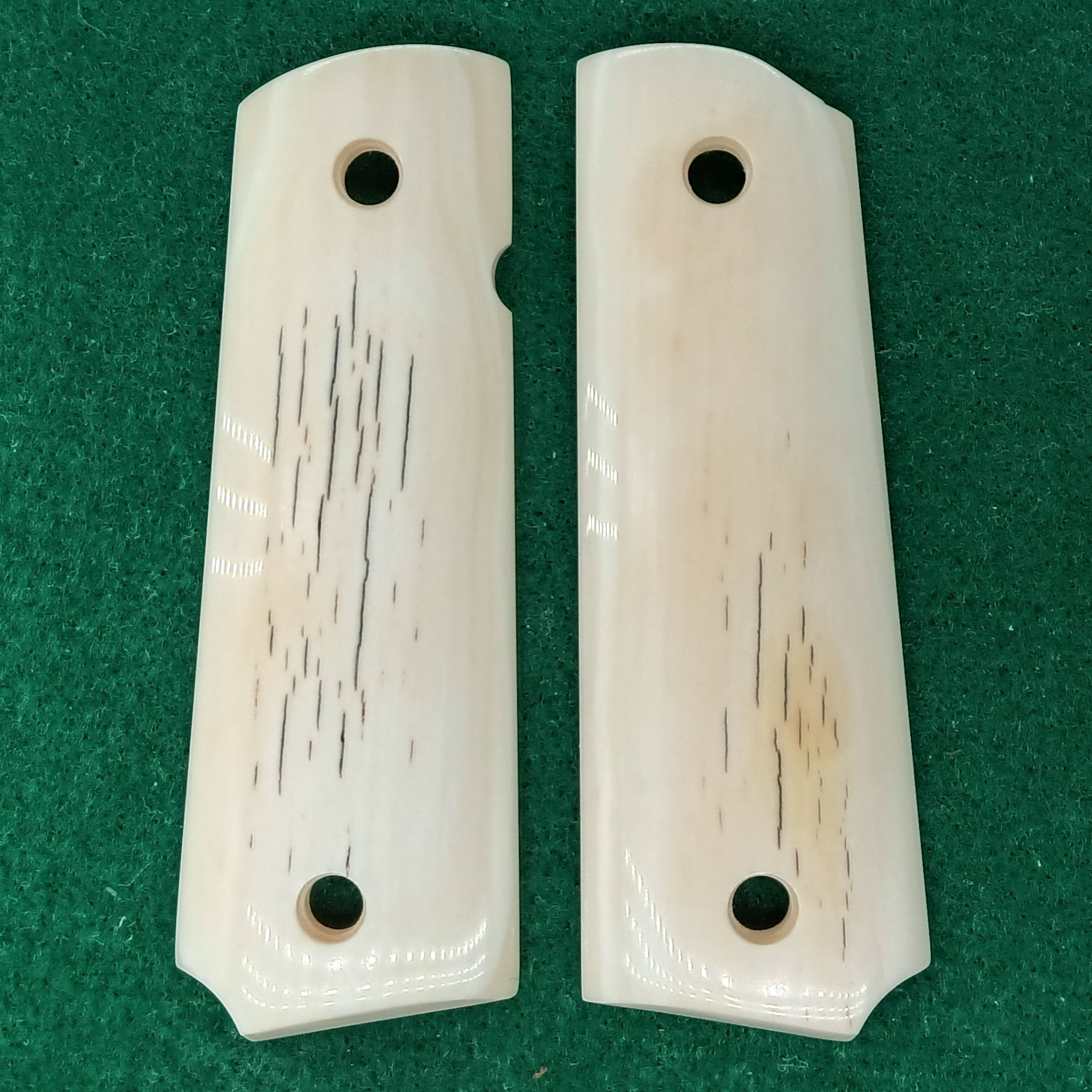 1911 Full Size - Elephant Ivory Grips with Bark 30