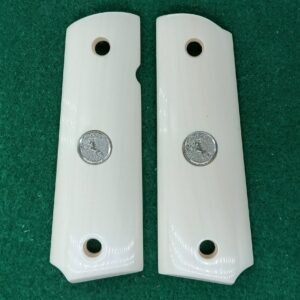 1911 Full Size - Elephant Ivory Grips with Colt Medallions