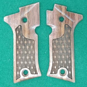 Beretta 80x   Walnut Grips with Spanish Checkering